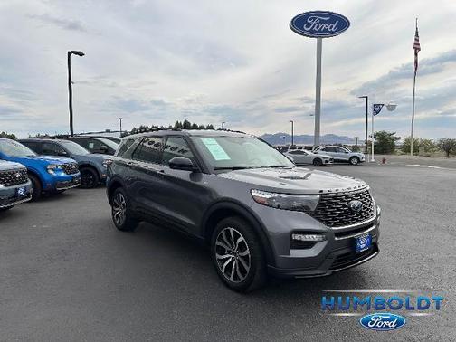 CARBONIZED GRAY METALLIC 2022 Ford Explorer ST-LINE