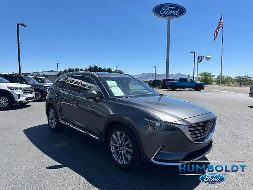 MACHINE GRAY METALLIC 2021 Mazda CX-9 GRAND TOURING