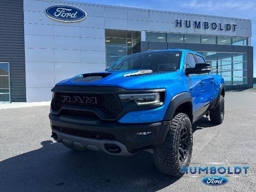 Blue 2022 RAM 1500 TRX