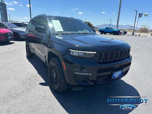 Black 2023 Jeep Grand Cherokee SUMMIT