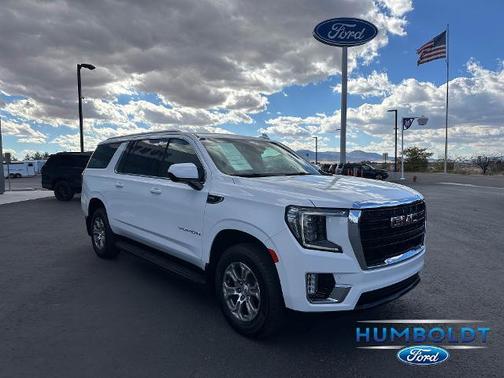 White 2023 GMC Yukon XL SLE