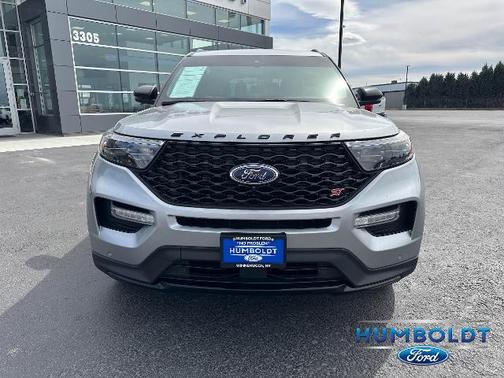 ICONIC SILVER METALLIC 2020 Ford Explorer ST