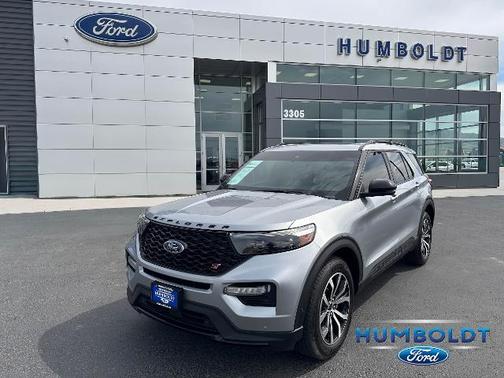 ICONIC SILVER METALLIC 2020 Ford Explorer ST