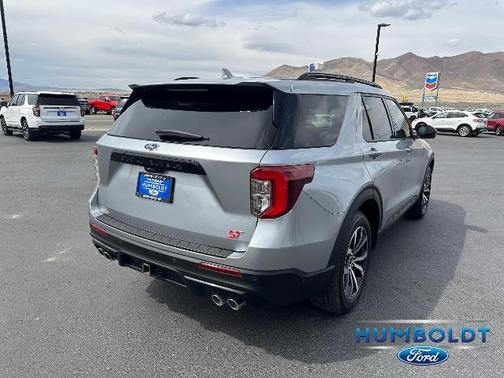 ICONIC SILVER METALLIC 2020 Ford Explorer ST