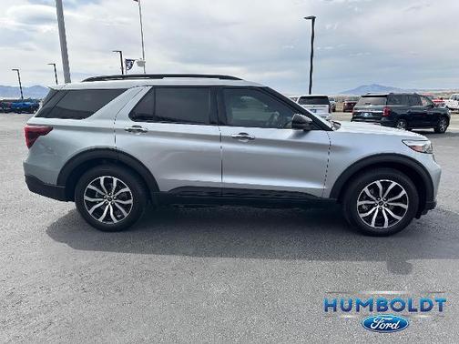 ICONIC SILVER METALLIC 2020 Ford Explorer ST