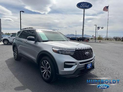 ICONIC SILVER METALLIC 2020 Ford Explorer ST