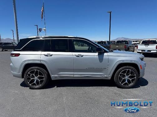 Silver 2023 Jeep Grand Cherokee SUMMIT