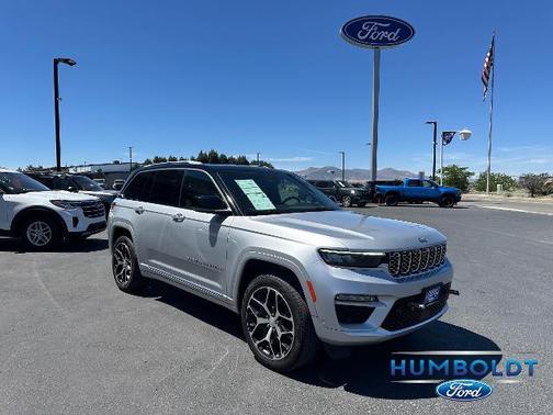 Silver 2023 Jeep Grand Cherokee SUMMIT