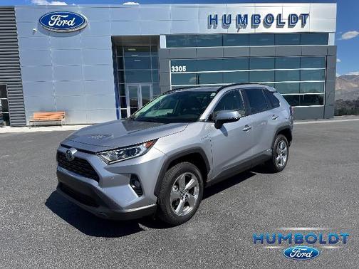 Silver 2021 Toyota RAV4 XLE PREMIUM