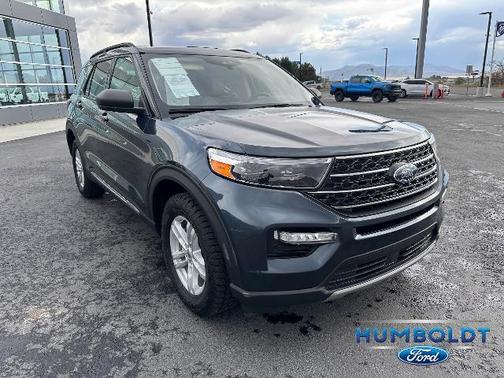 STONE BLUE METALLIC 2022 Ford Explorer XLT