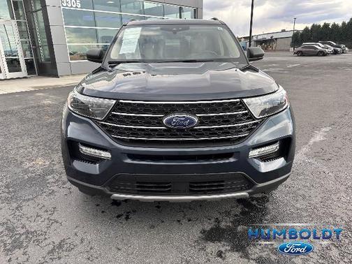 STONE BLUE METALLIC 2022 Ford Explorer XLT