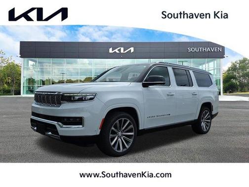 Bright White Clearcoat 2023 Jeep Grand Wagoneer L Series II