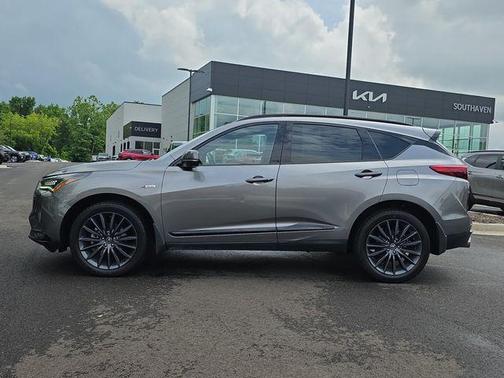 Carbon Metallic 2022 Acura RDX A-Spec Advance Package