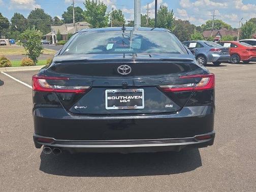 Midnight Black Metallic 2025 Toyota Camry SE