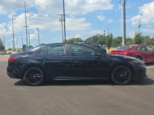 Midnight Black Metallic 2025 Toyota Camry SE