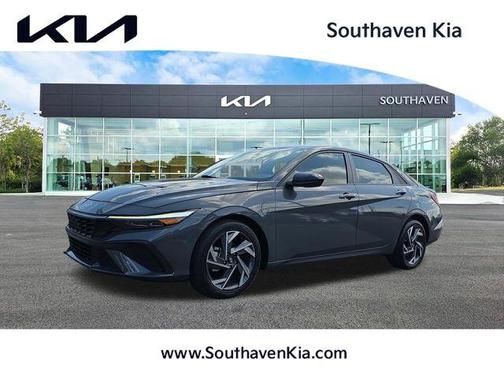 Gray 2025 Hyundai ELANTRA SEL Sport