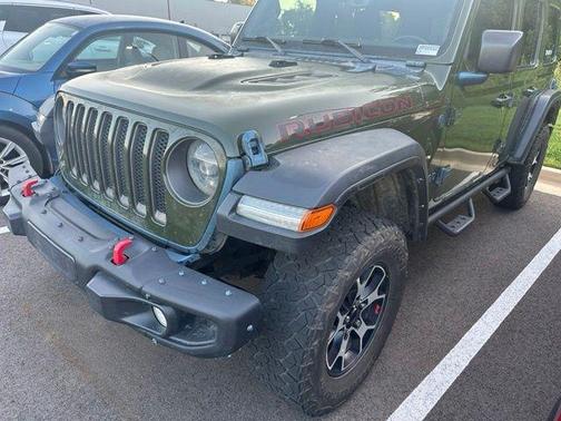 Sarge Green Clearcoat 2021 Jeep Wrangler Unlimited Rubicon
