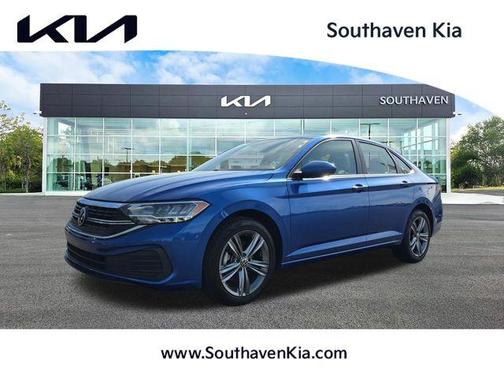 Rising Blue Metallic 2024 Volkswagen Jetta 1.5T SE