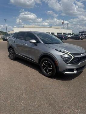 Steel Gray 2023 Kia Sportage Hybrid LX