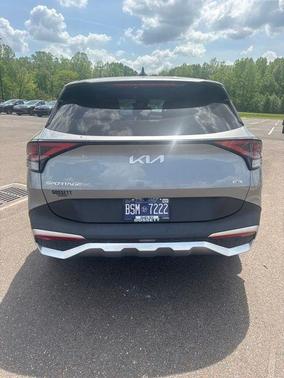 Steel Gray 2023 Kia Sportage Hybrid LX