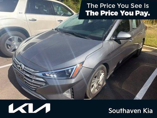 Machine Gray 2019 Hyundai ELANTRA SEL