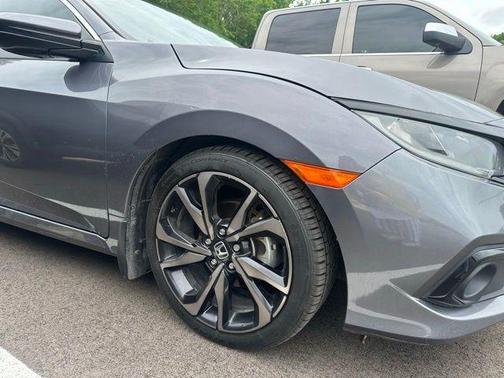 Gray 2021 Honda Civic Sport