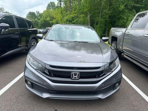 Gray 2021 Honda Civic Sport
