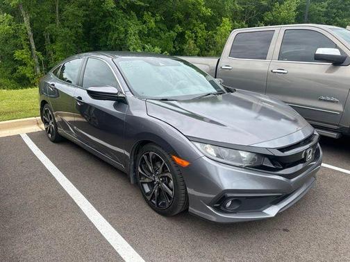 Gray 2021 Honda Civic Sport