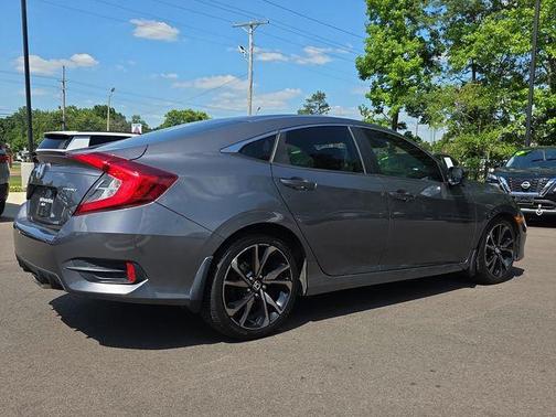 Gray 2021 Honda Civic Sport