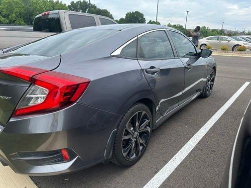 Gray 2021 Honda Civic Sport