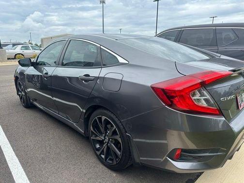 Gray 2021 Honda Civic Sport
