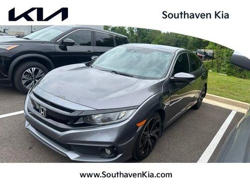 Gray 2021 Honda Civic Sport