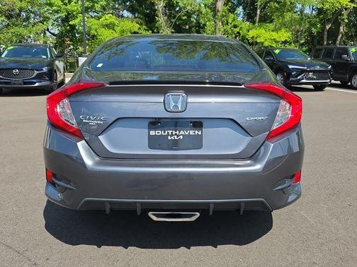 Gray 2021 Honda Civic Sport