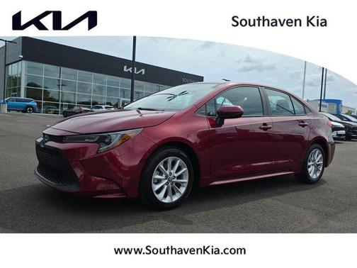Ruby Flare Pearl 2022 Toyota Corolla LE