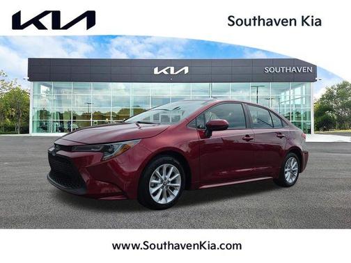 Ruby Flare Pearl 2022 Toyota Corolla LE