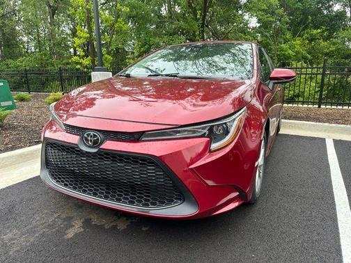 Ruby Flare Pearl 2022 Toyota Corolla LE