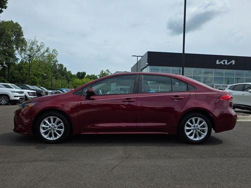 Ruby Flare Pearl 2022 Toyota Corolla LE
