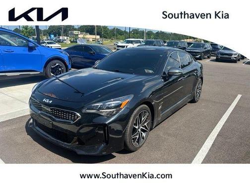 Aurora Black 2022 Kia Stinger GT-Line