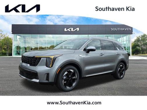 Steel Gray 2026 Kia Sorento Hybrid EX