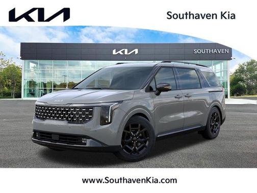 Ceramic Silver 2026 Kia Carnival SX Prestige