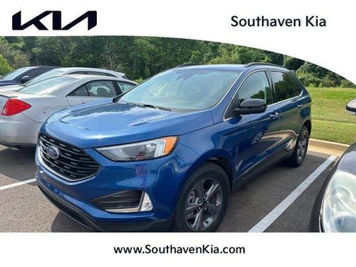 Blue Metallic 2022 Ford Edge SEL
