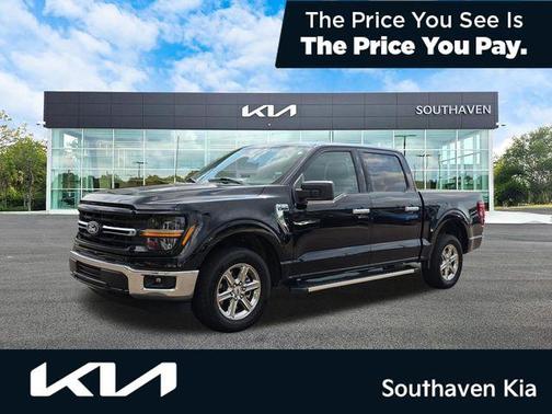 Black Metallic 2025 Ford F-150 XLT