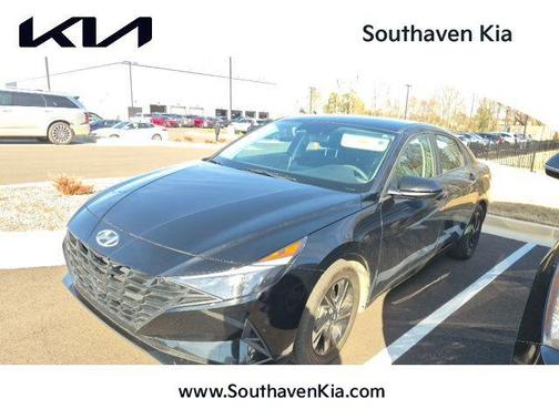 2021 Hyundai ELANTRA HEV Blue