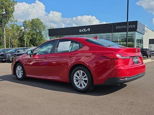 Red 2025 Toyota Camry LE