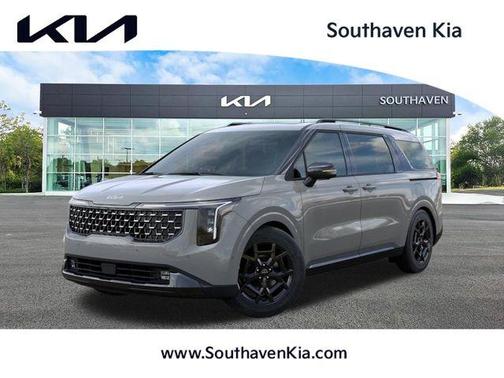 Ceramic Silver 2026 Kia Carnival SX