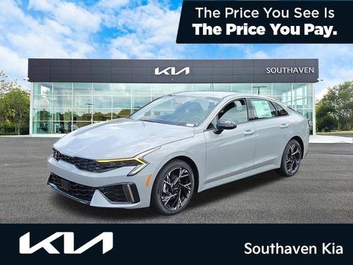 Wolf Gray 2026 Kia K5 GT-Line