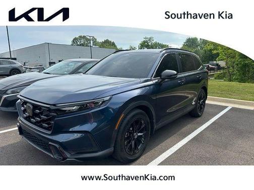Blue 2024 Honda CR-V Hybrid Sport-L