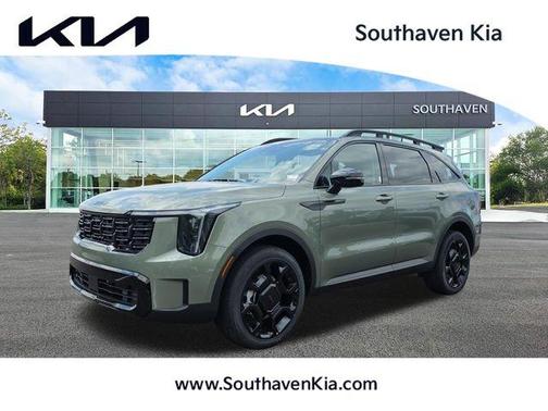 Jungle Green 2026 Kia Sorento X-Line EX