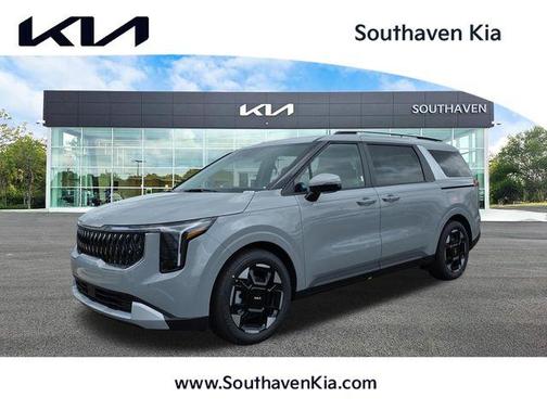 Ceramic Silver 2026 Kia Carnival EX