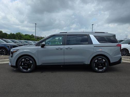 Ceramic Silver 2026 Kia Carnival EX